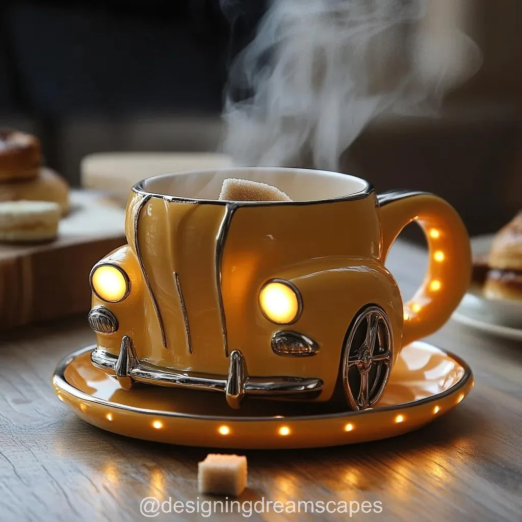 Sip in Style: The Ultimate Mustang Shaped Coffee Mug for Auto Lovers