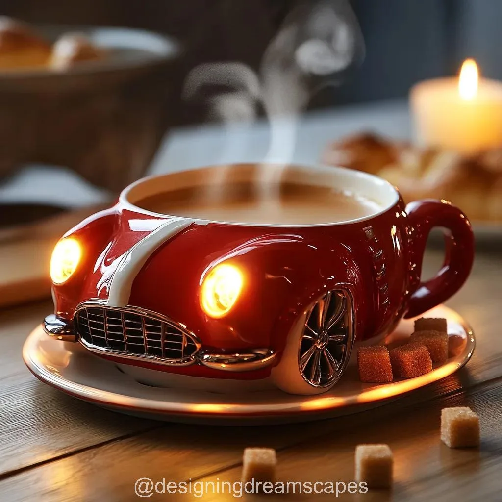 Sip in Style: The Ultimate Mustang Shaped Coffee Mug for Auto Lovers