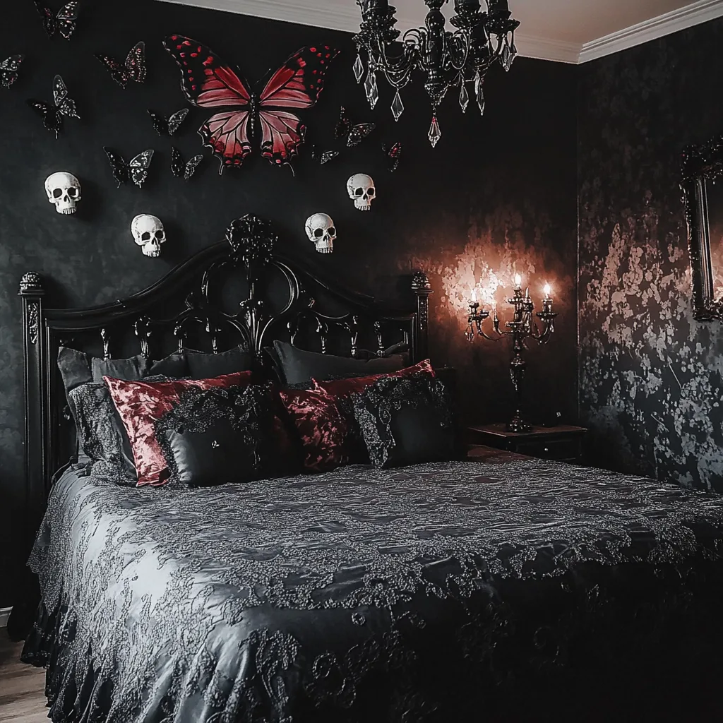 Gothic Bedrooms for All Genders and Styles