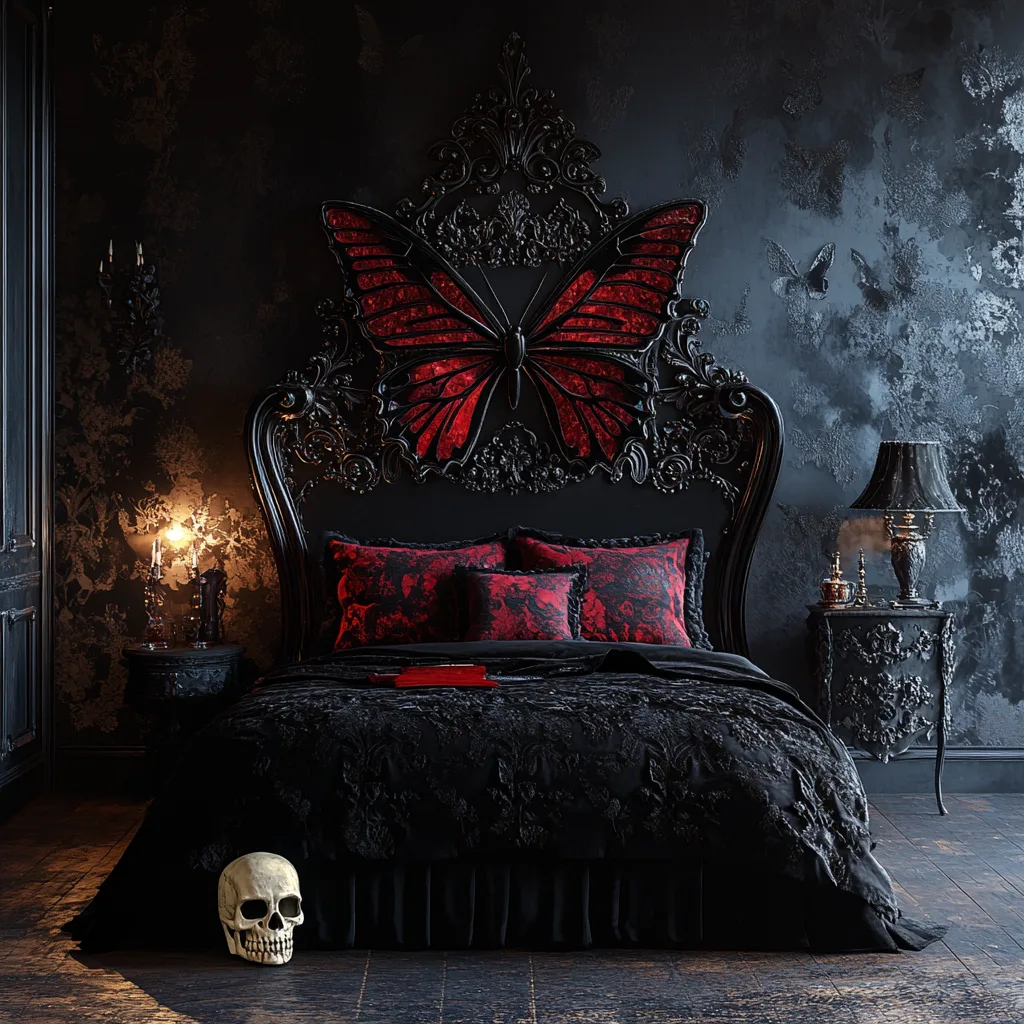 The Essence of Gothic Style in the Bedroom