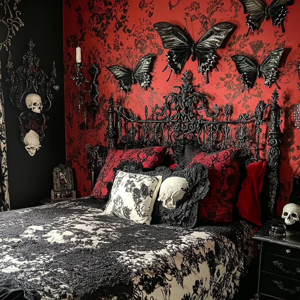 Gothic Bedroom: Embracing Darkness with Elegance and Romance