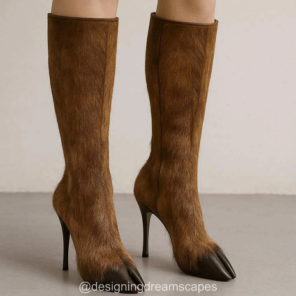 Animal-Inspired High Heels: A Wild Fusion of Fashion and Fantasy