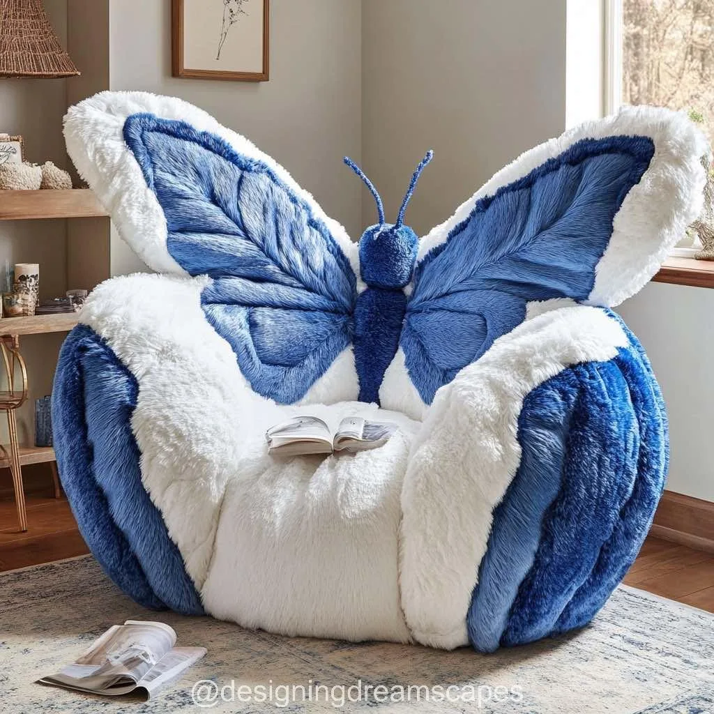 Butterfly Loungers: Where Artful Design Meets Outdoor Comfort