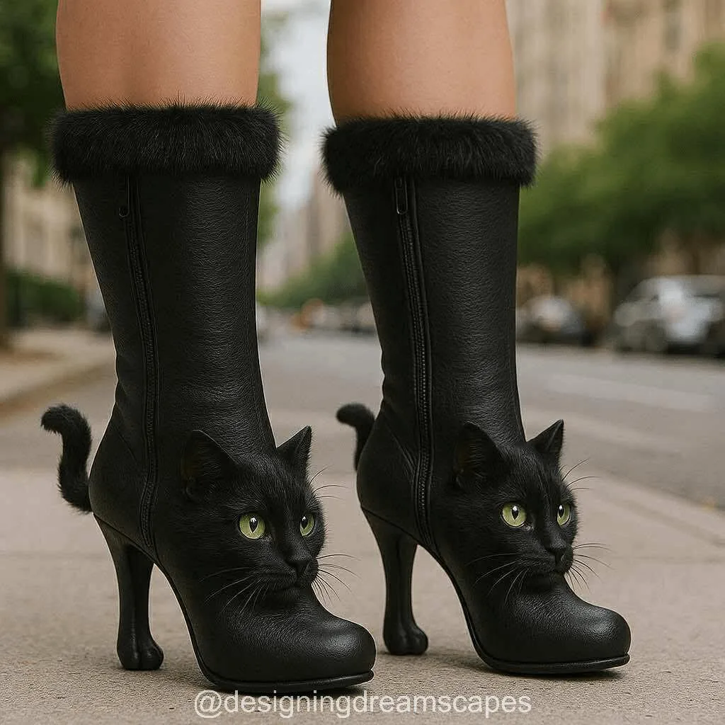 Cat Boots: Where Whimsy Meets Fierce Footwear