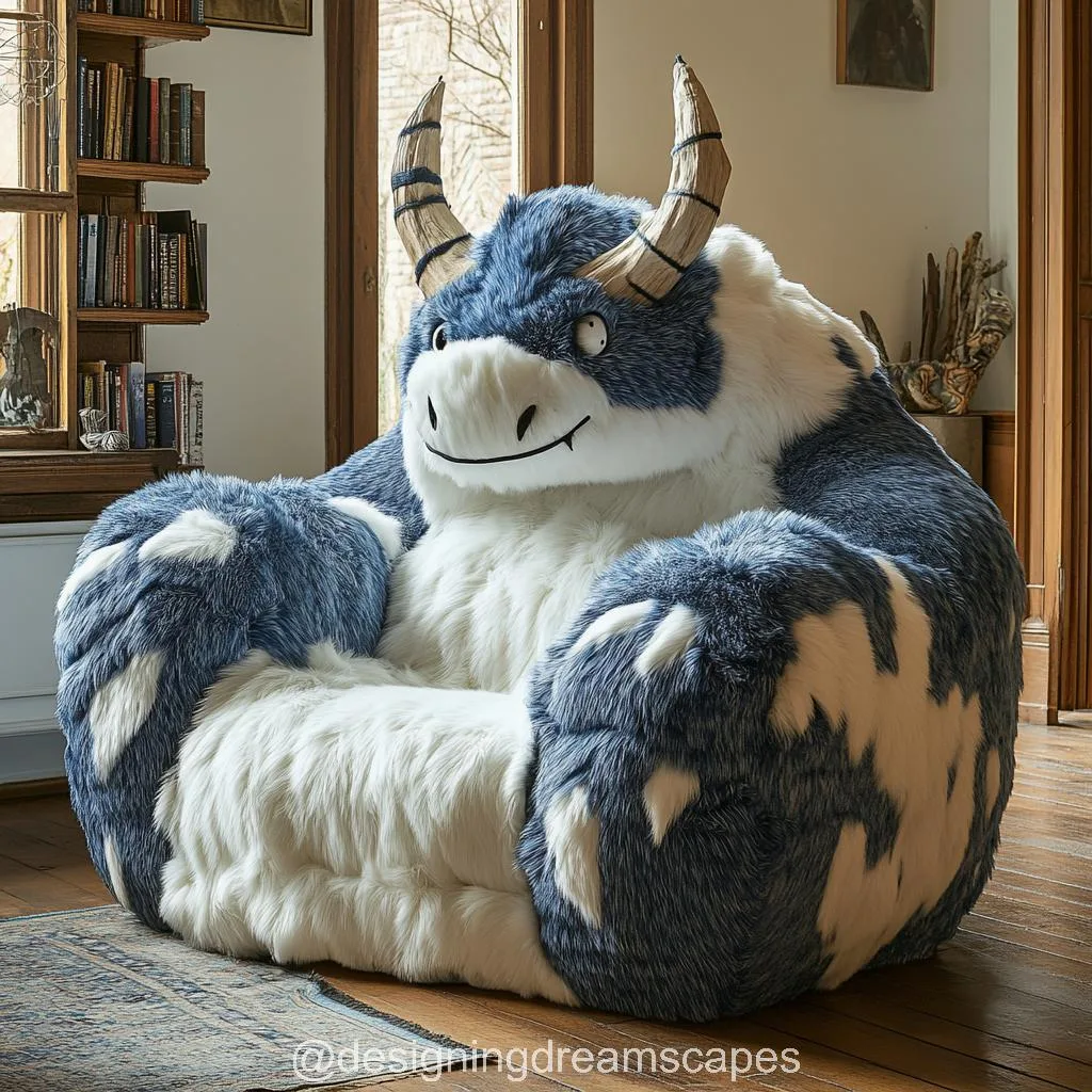 Cosy Dragon Armchairs: Fusing Fantasy and Function in Home Comfort