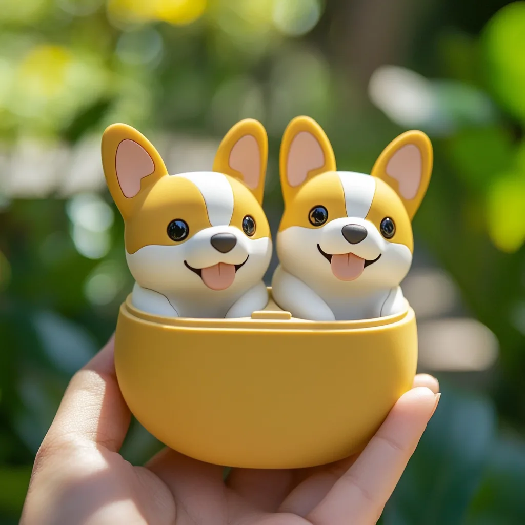 Dog Shaped Earbuds: A Playful Blend of Audio and Personality