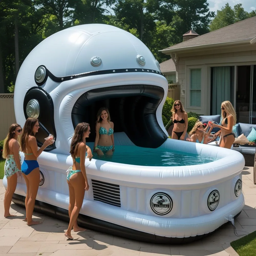Key Features of a Helmet Inflatable Pool