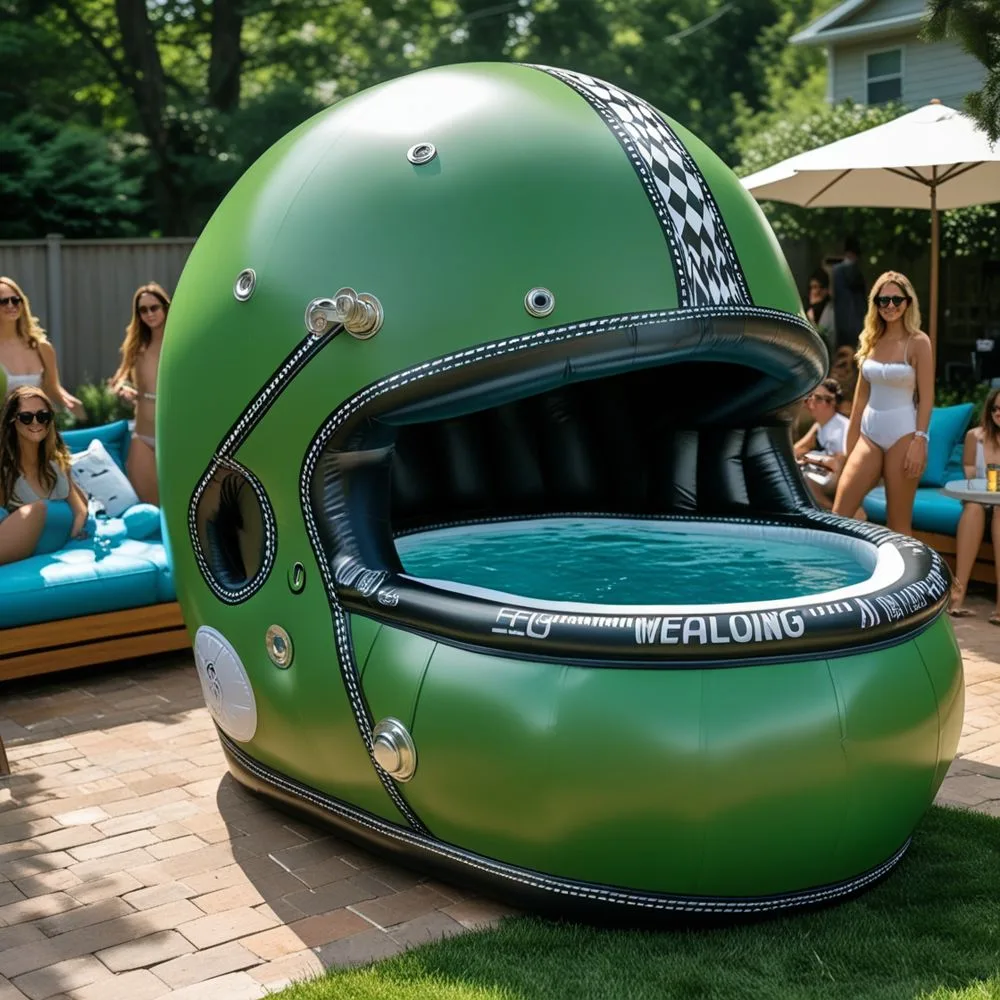 Where Fun Meets Fierceness: The Rise of the Helmet Pool