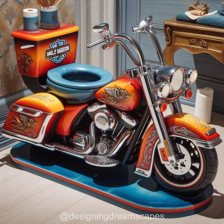 Revving Up Bathroom Décor