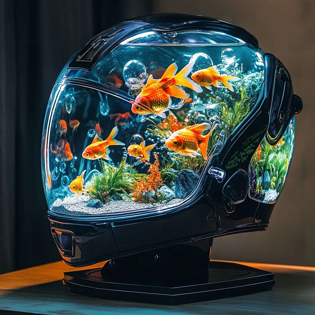 Where to Buy or Commission a Helmet Shaped Aquarium