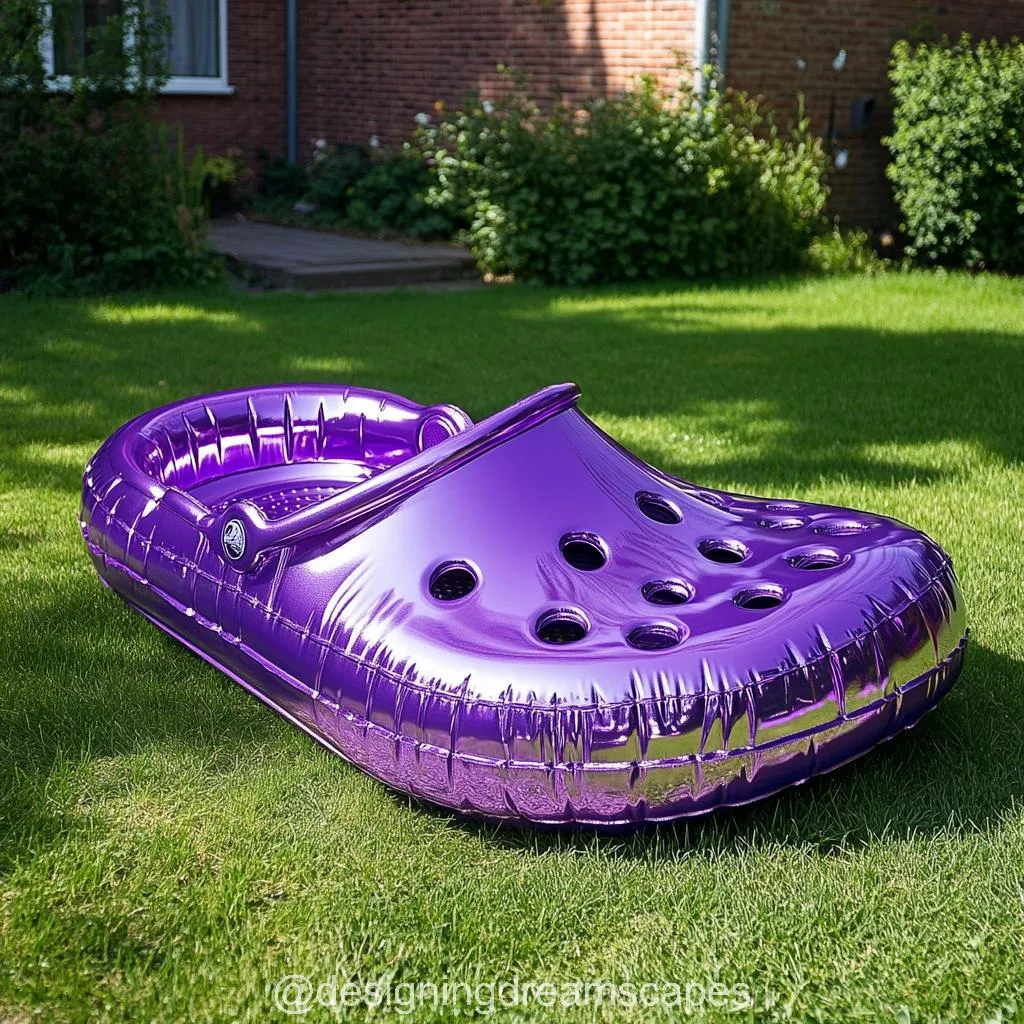 Making a Splash With Inflatable Crocs Pools