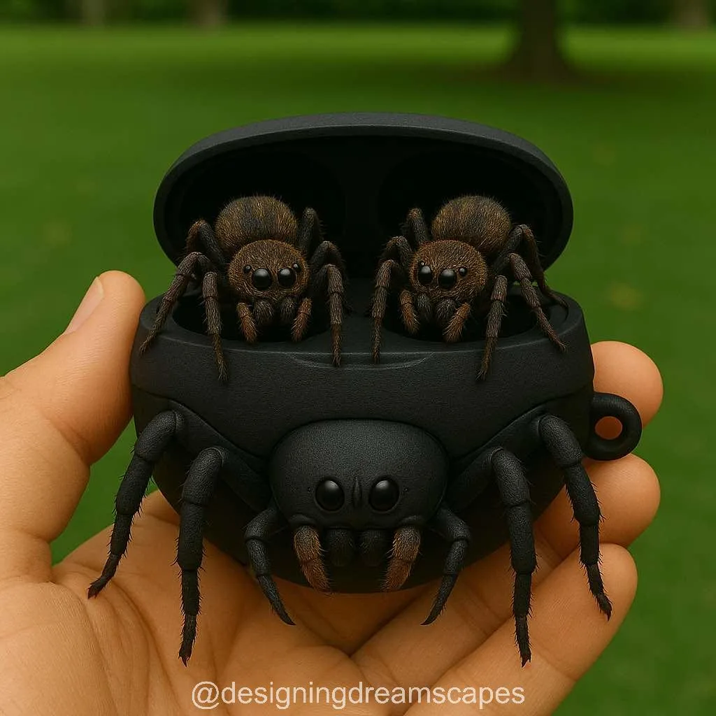 Insect-Inspired Earbuds: A Fusion of Nature and Modern Sound Design