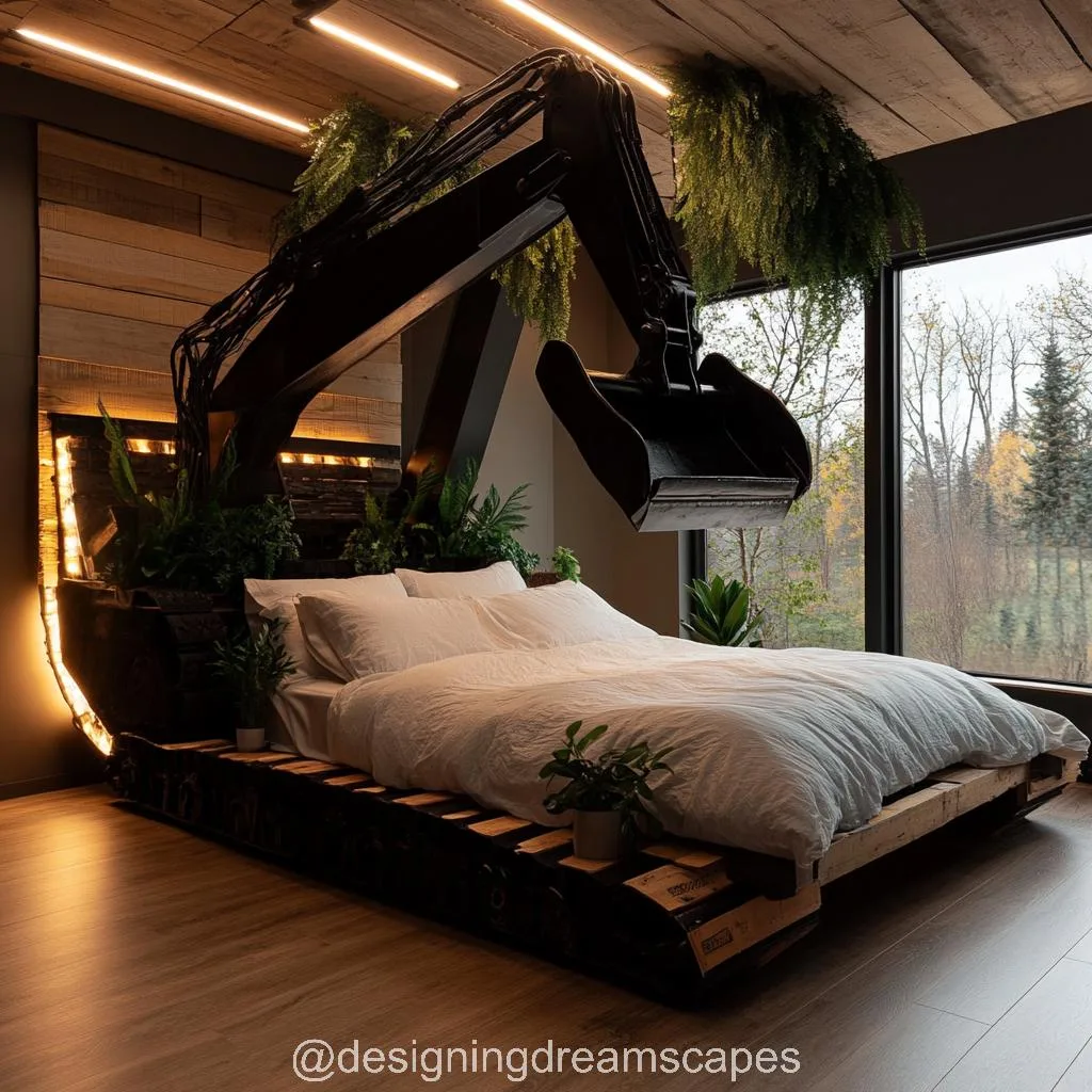 Pallet Excavator Bed: Where Imagination Meets Industrial Creativity