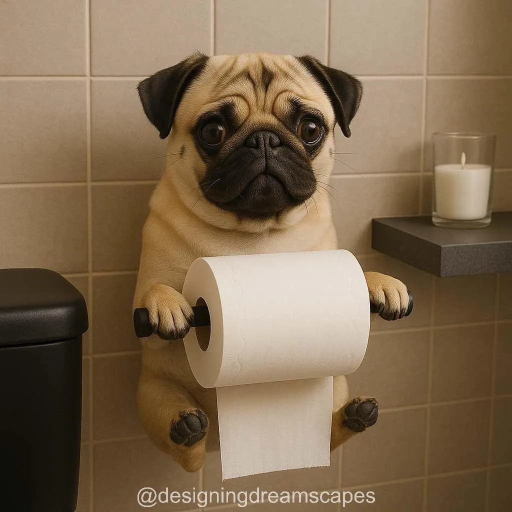 Puppy Toilet Roll Holders: Functional Decor with a Wagging Charm