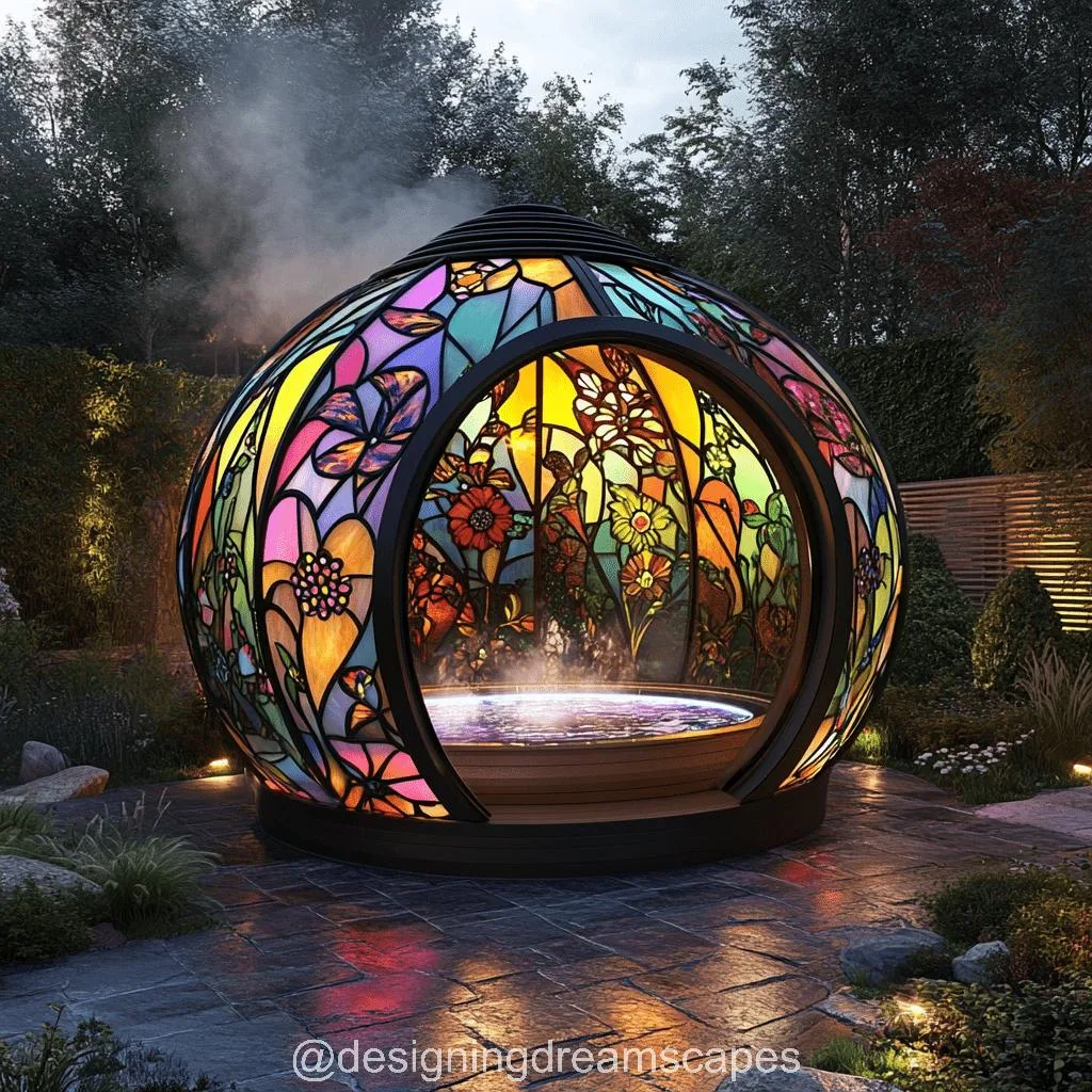Stained Glass Spa Pods: Where Wellness Meets Artistic Wonder