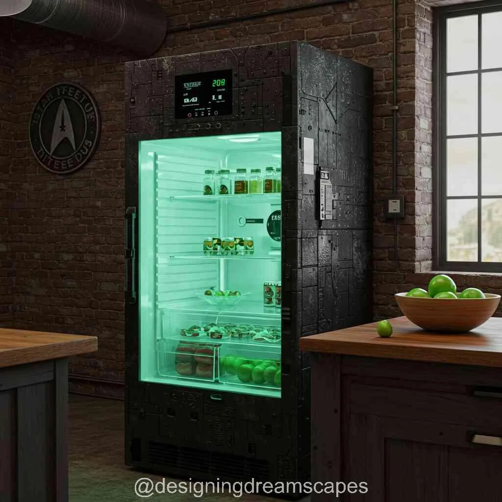Borg Cube Fridge: Resistance is Futile—Cold Storage Has Been Assimilated