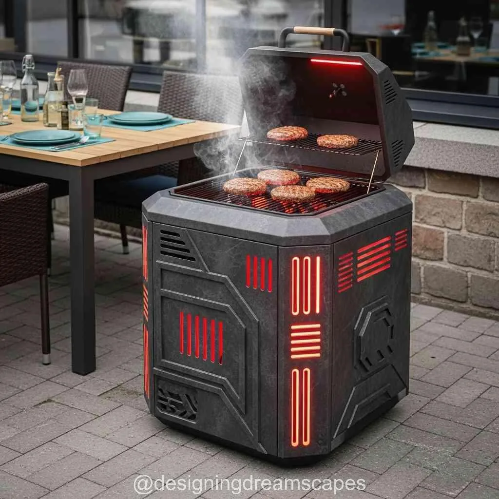 Anatomy of a Borg Cube Grill