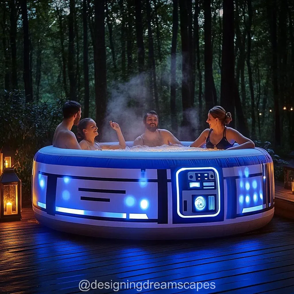 Inflatable Star Wars Hot Tubs: Galactic Relaxation in Your Backyard