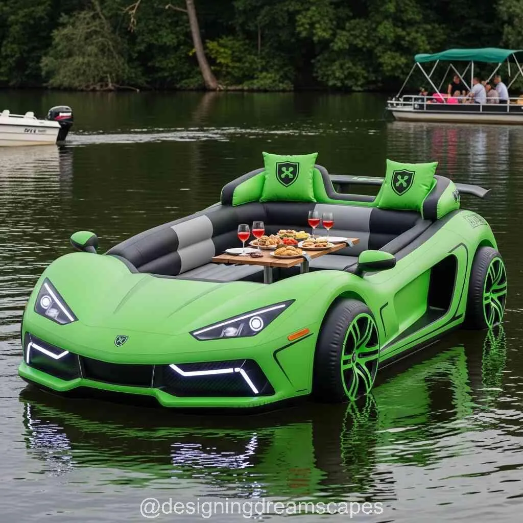 Lamborghini Inspired Floating Lounge: The Ultimate Fusion of Speed and Serenity