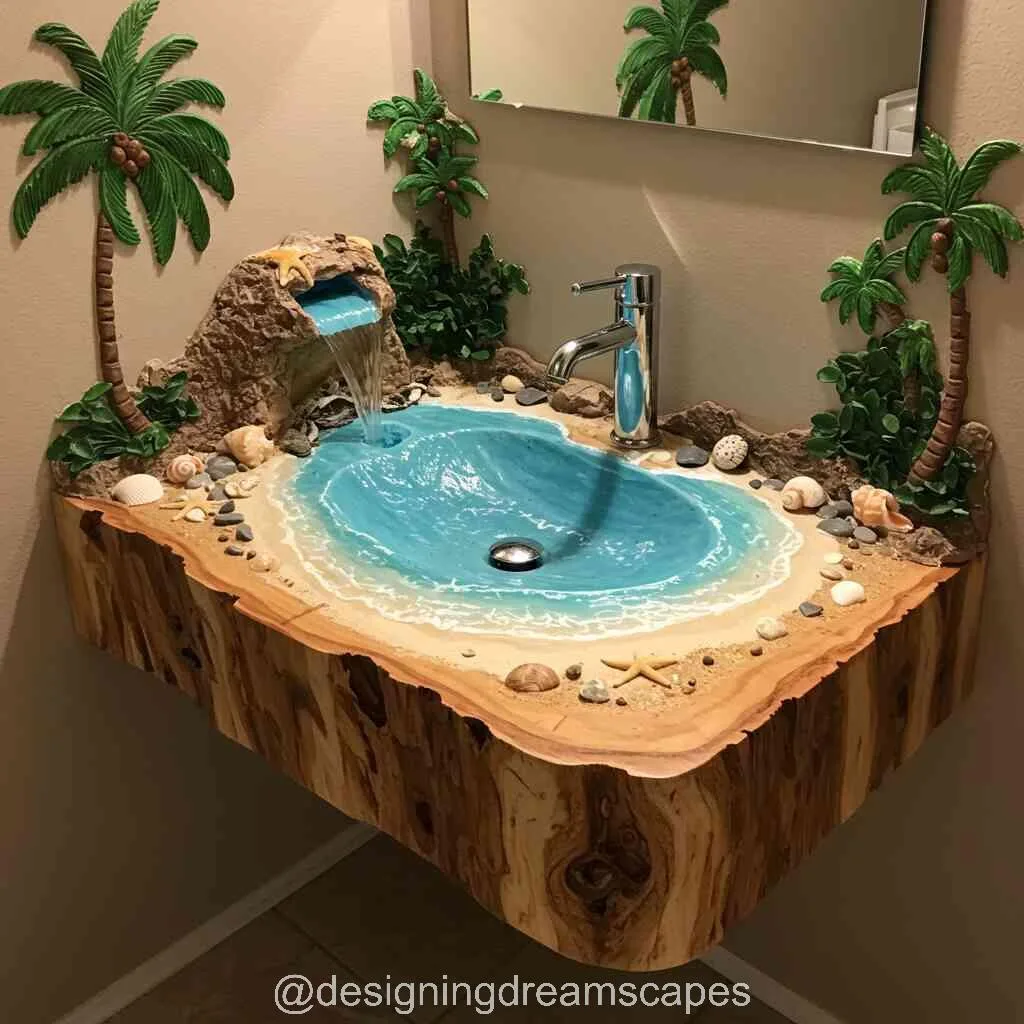 Gorgeous Nature Sinks: Where Art, Functionality, and the Outdoors Converge