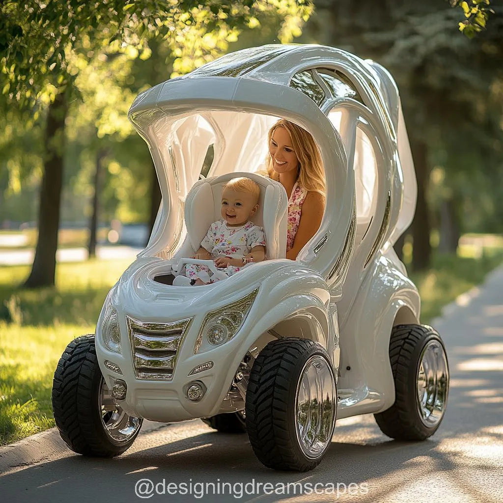 Semi-Truck Stroller: Rugged Design Meets Whimsical Parenting