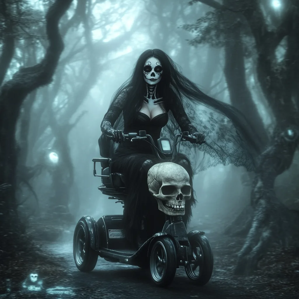 Design Elements of Skull-Themed Scooters