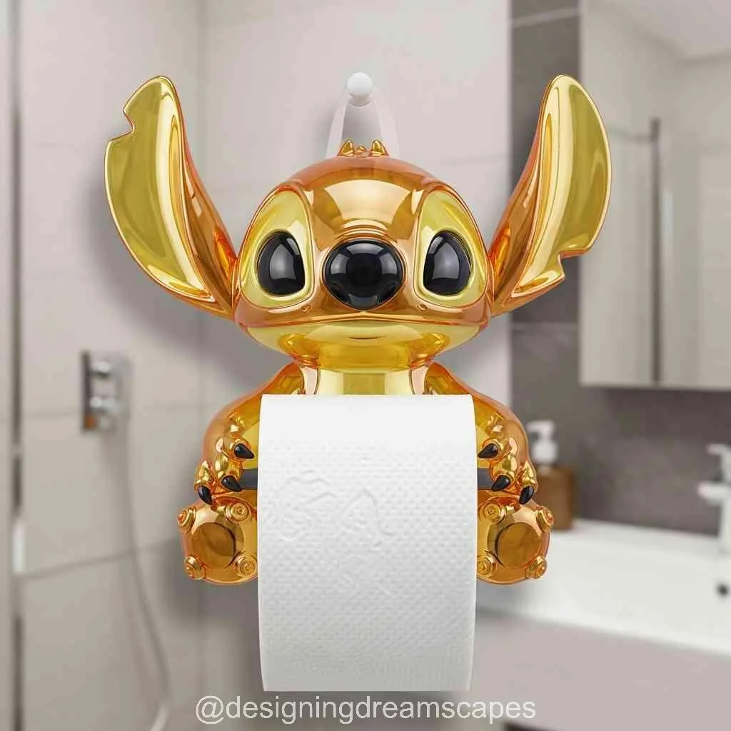Stitch TP Holder: Whimsy and Function in Your Bathroom Decor