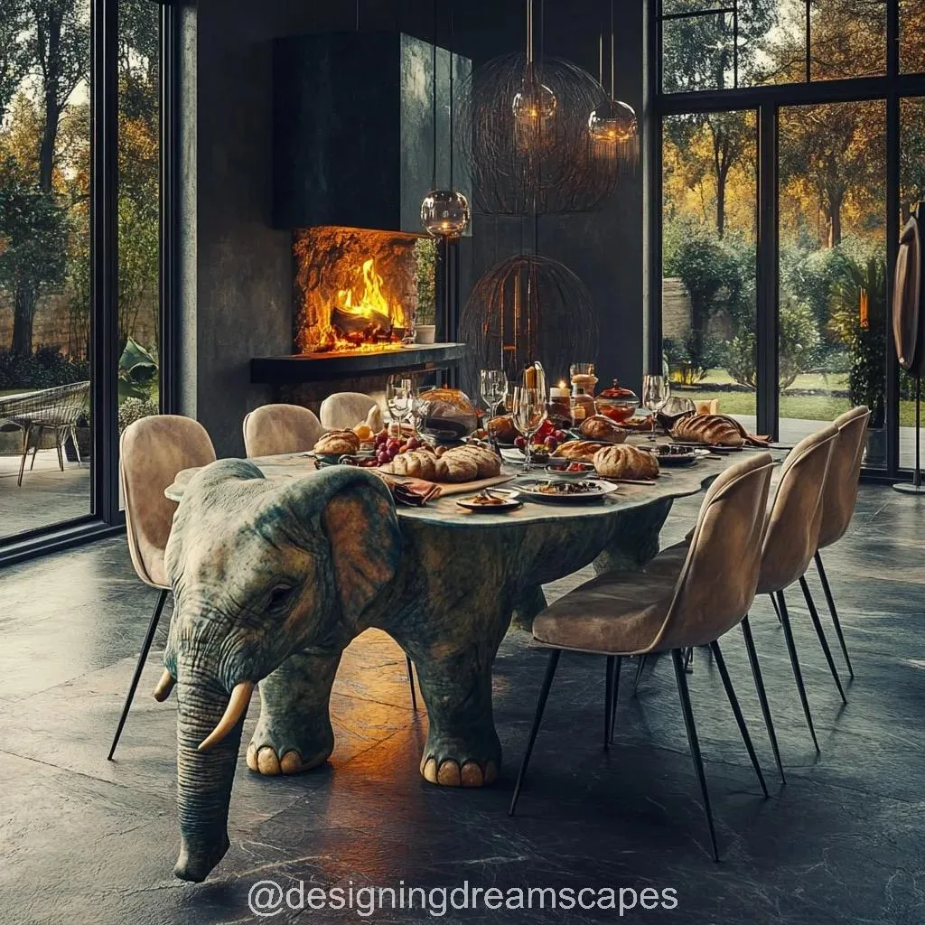 Why People Choose Animal Dining Tables