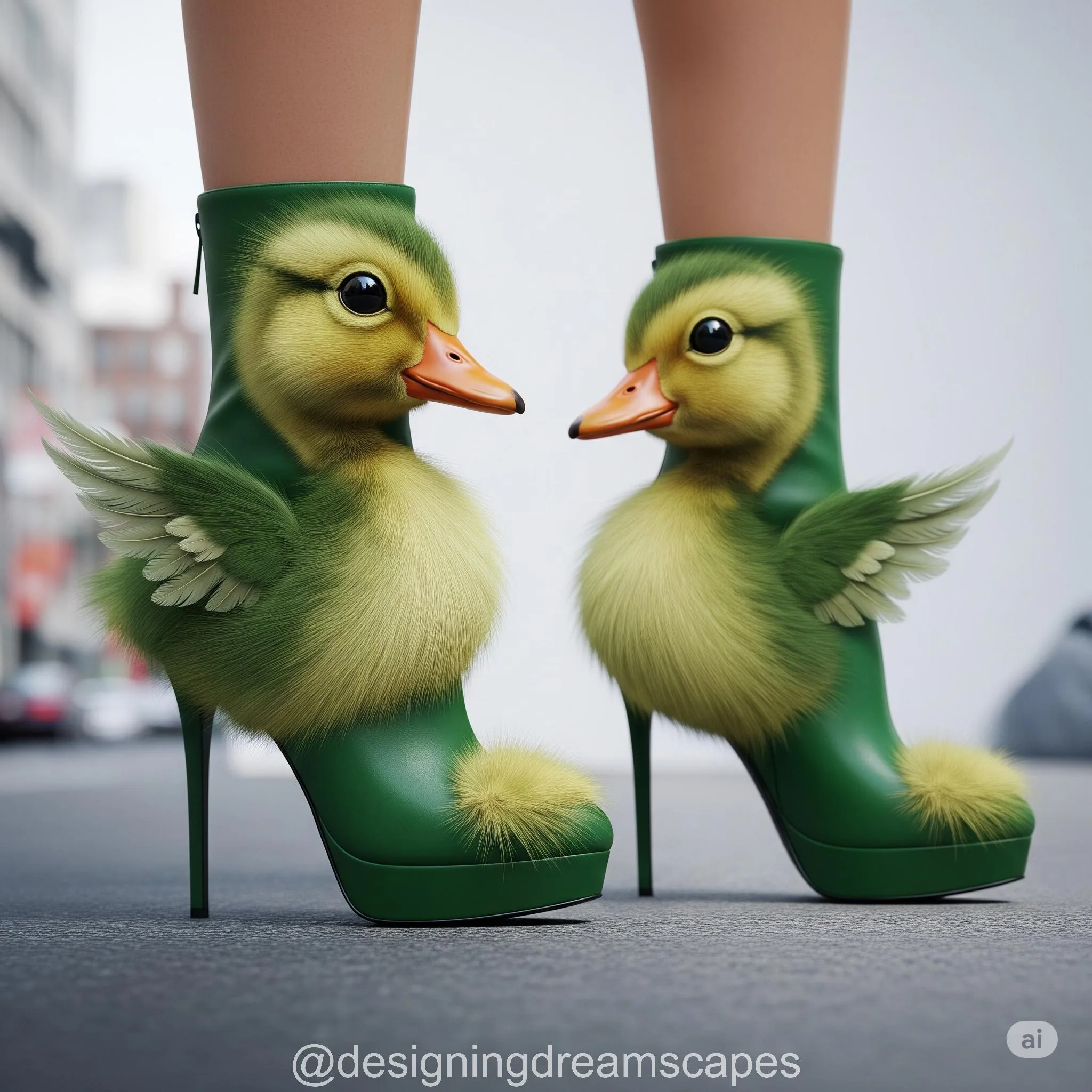 When Footwear Takes Flight with Whimsy