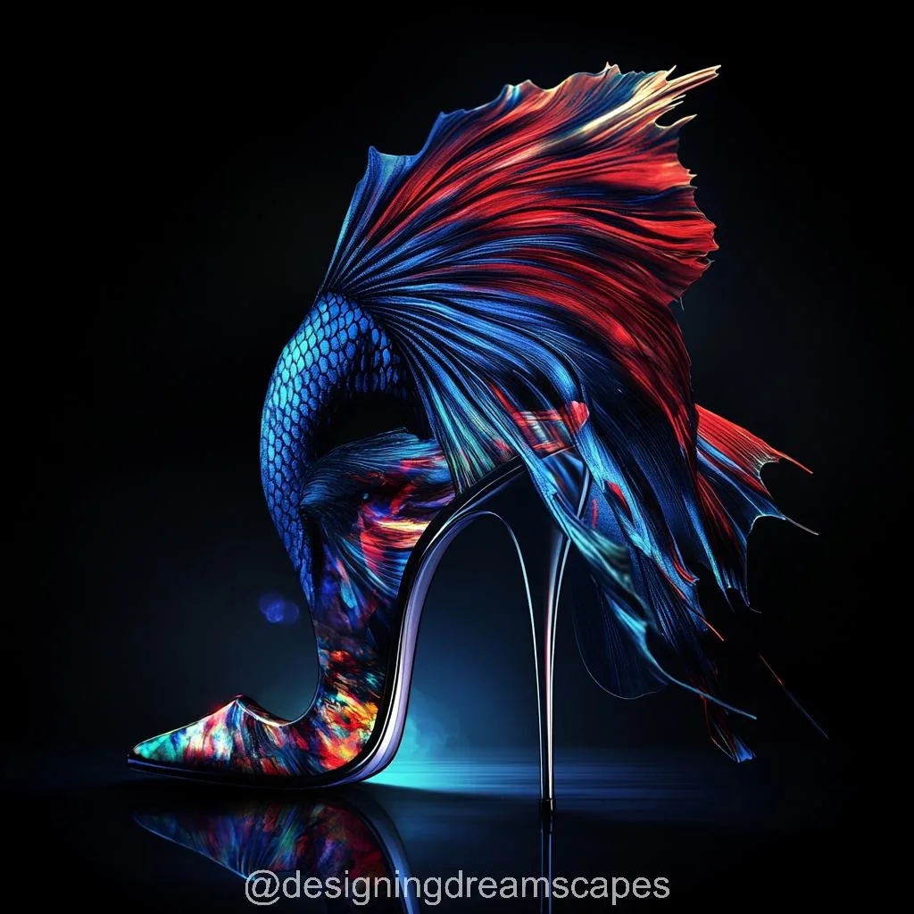 Fish High Heels: Strut with Scales, Style with Fins