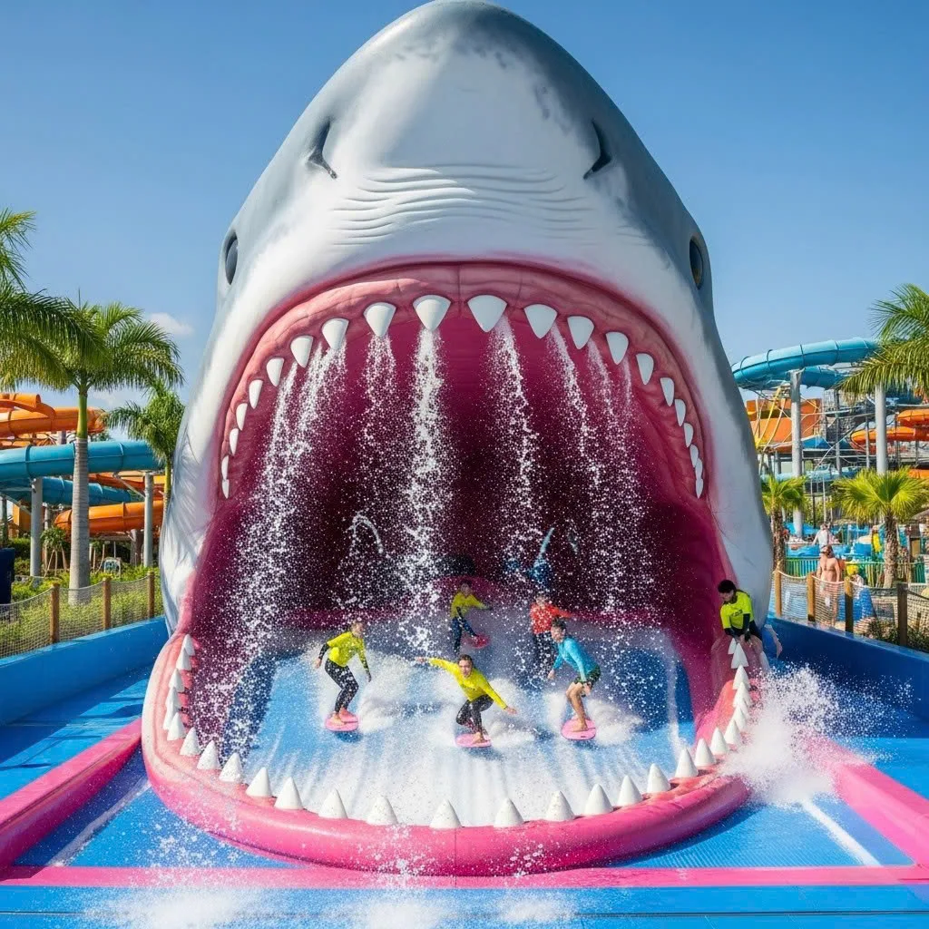 What Is a Giant Inflatable Water Park?