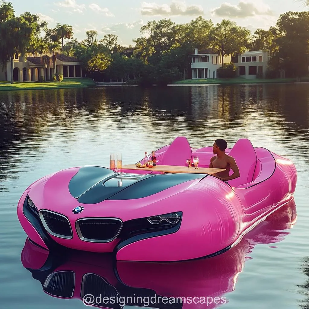 Giant Tractor Lake Floats Turn Every Lake Day into a Playful Journey