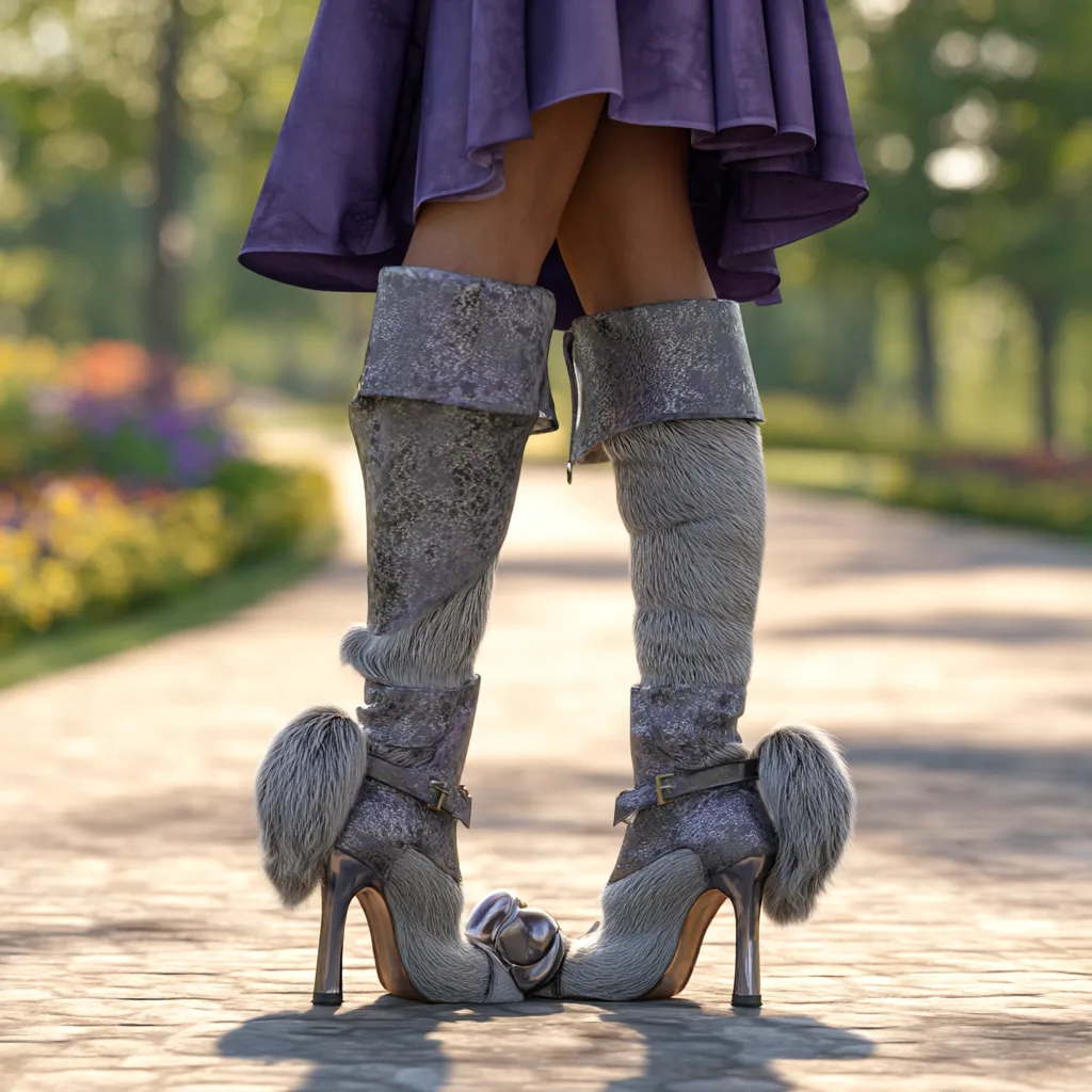 Horse Hooves Heels: Equestrian Elegance Meets Avant-Garde Fashion