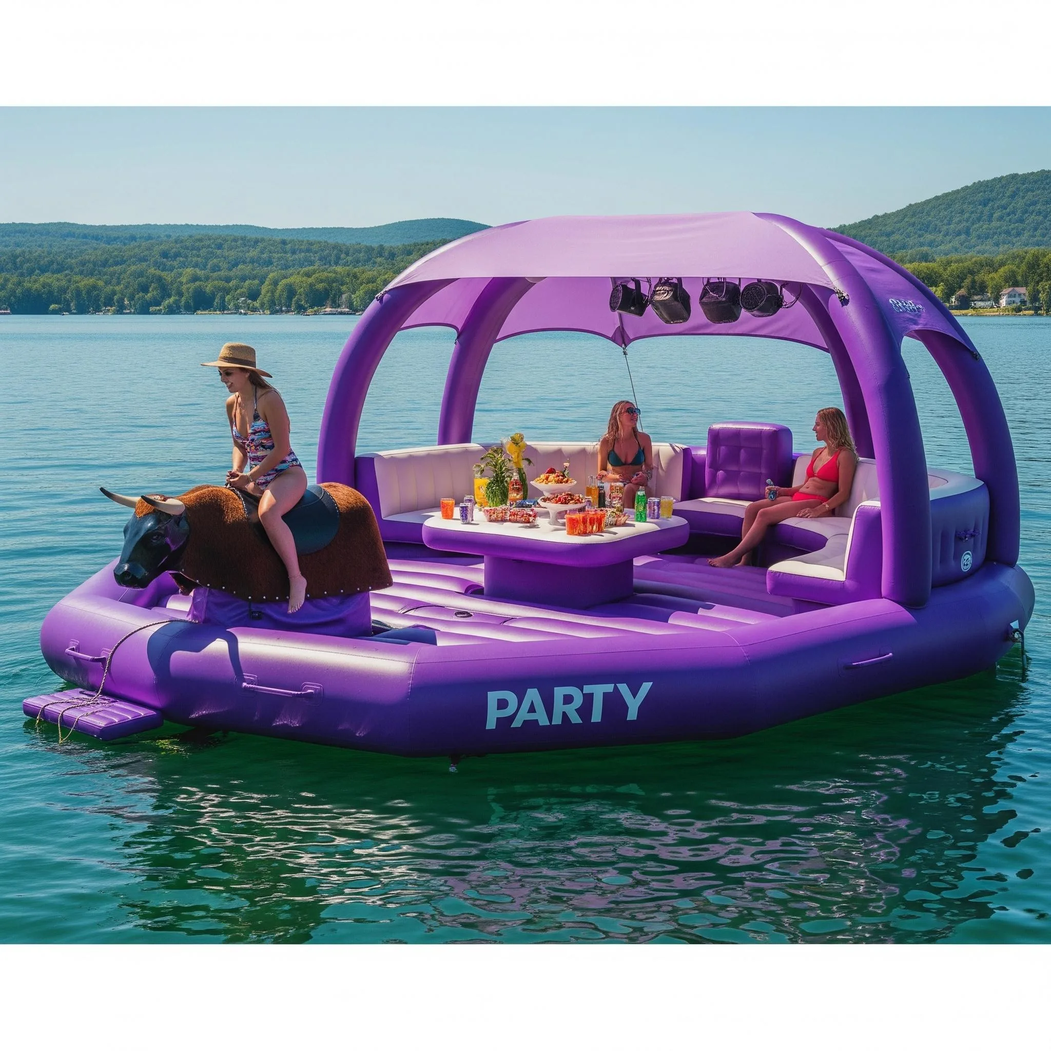 The Social Centerpiece of Any Lake Party