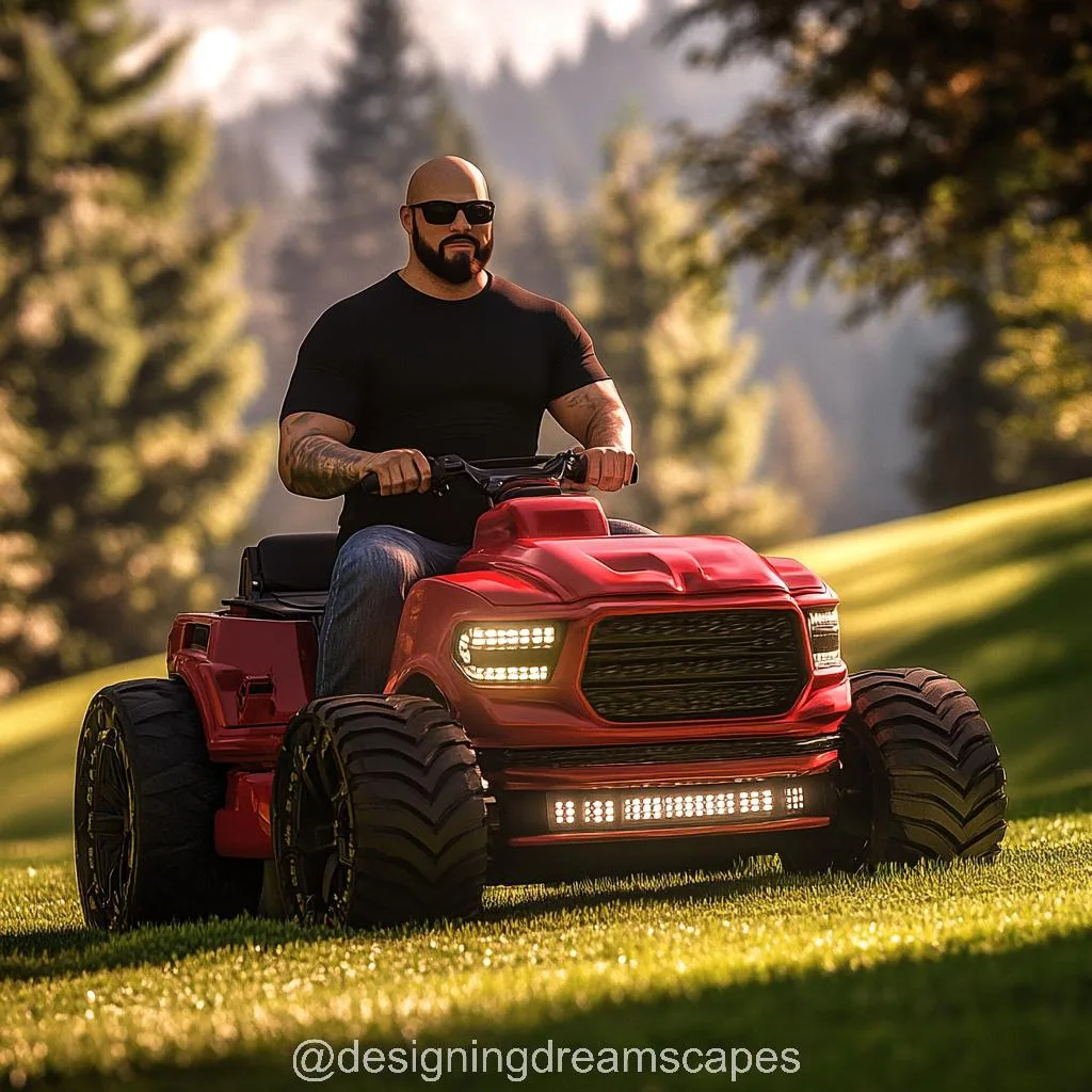 More Than a Mower: A Rolling Tribute to Pickup Power