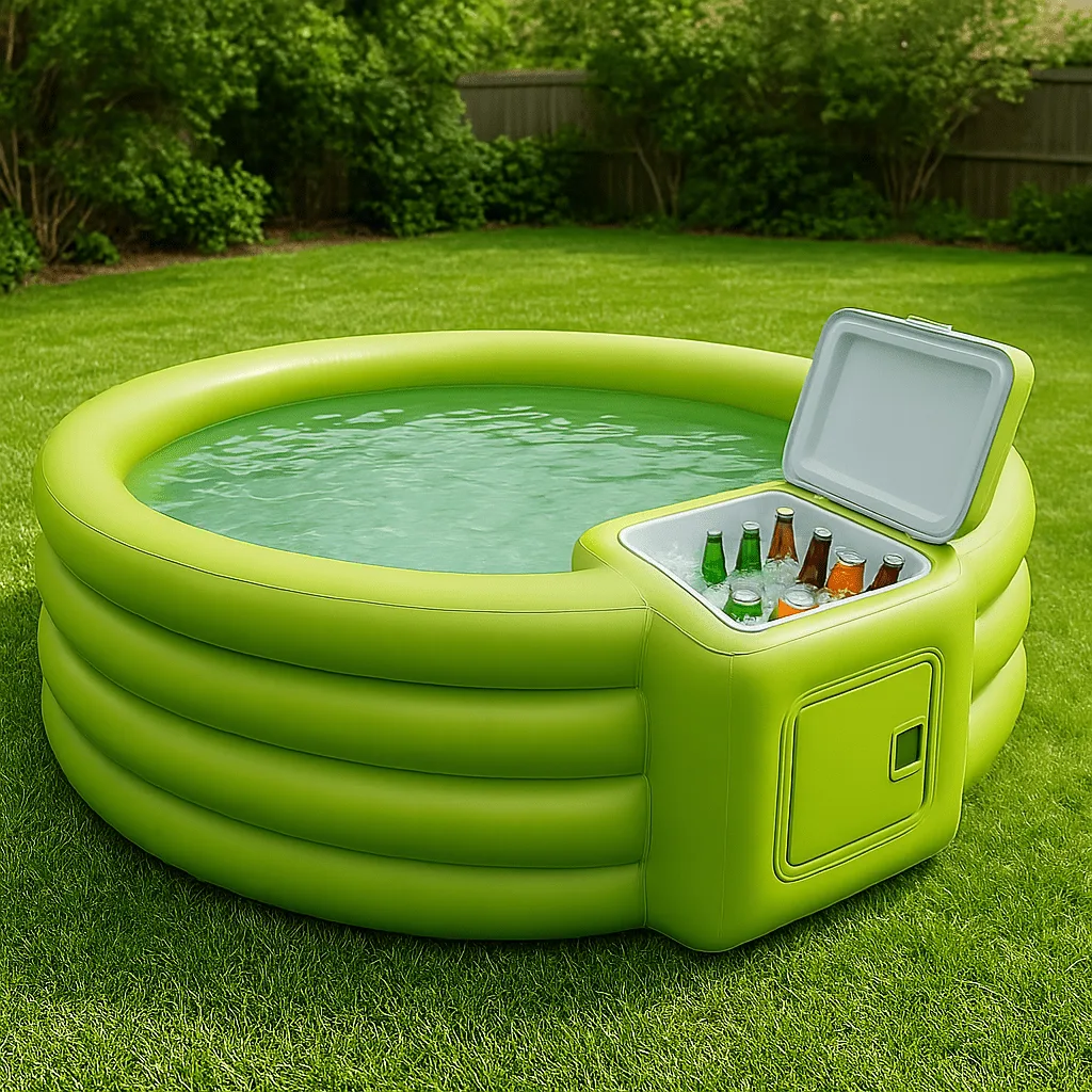 Pools with Built-In Coolers: The Ultimate Summer Lounge Experience