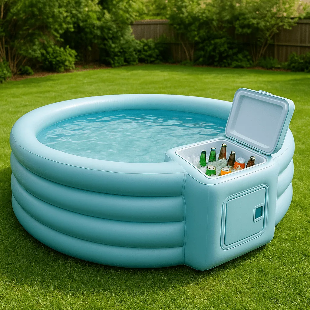 Design, Benefits, and Popular Models of Pools with Built-In Coolers