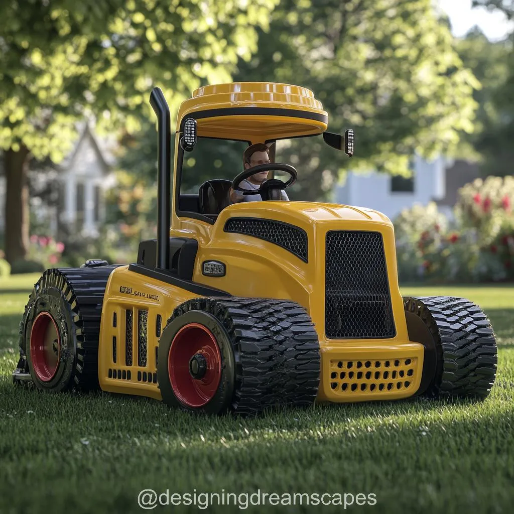 Power Meets Precision: The Bold Appeal of Semi-Truck Lawn Mowers