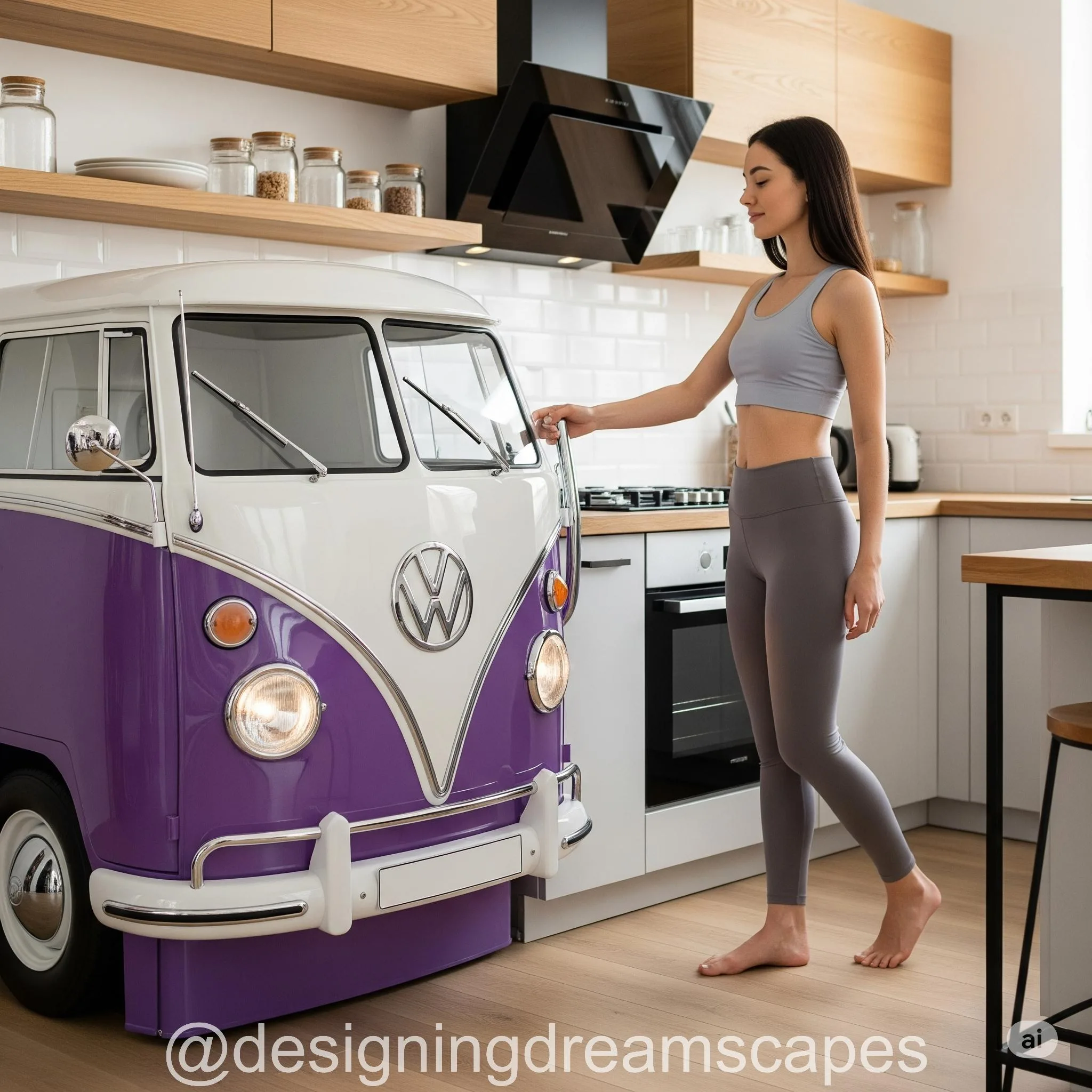 Volkswagen Hippy Bus Refrigerators: Chill in Retro Style