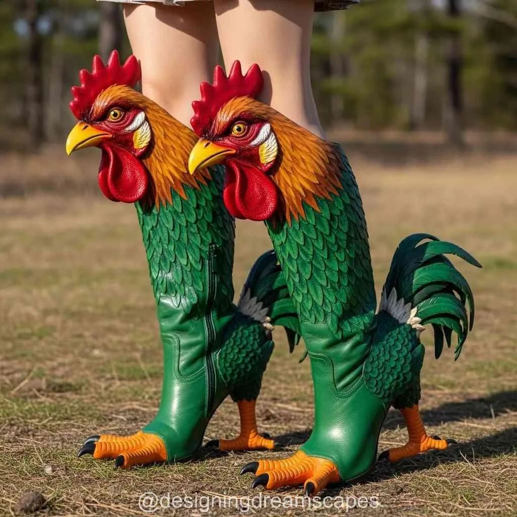  Strutting Style with a Feathered Twist