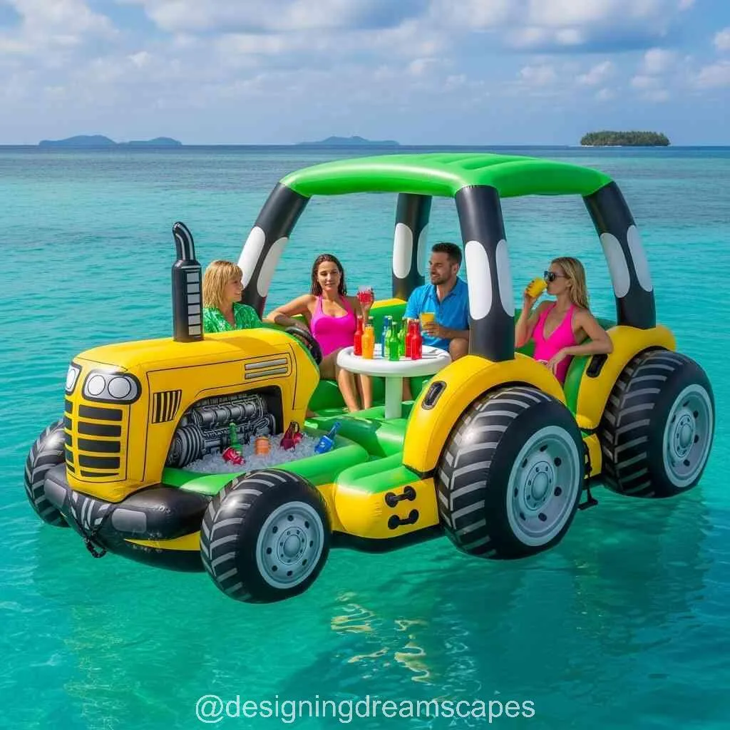 Farm the Waters in Inflatable Style