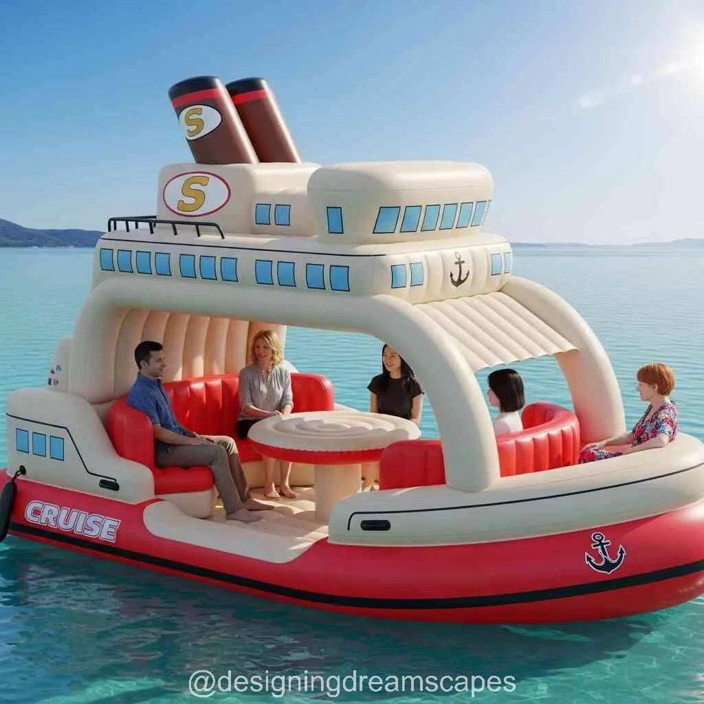 Inflatable Cruise Ship Lake Floats: Luxury Leisure Meets Playful Imagination