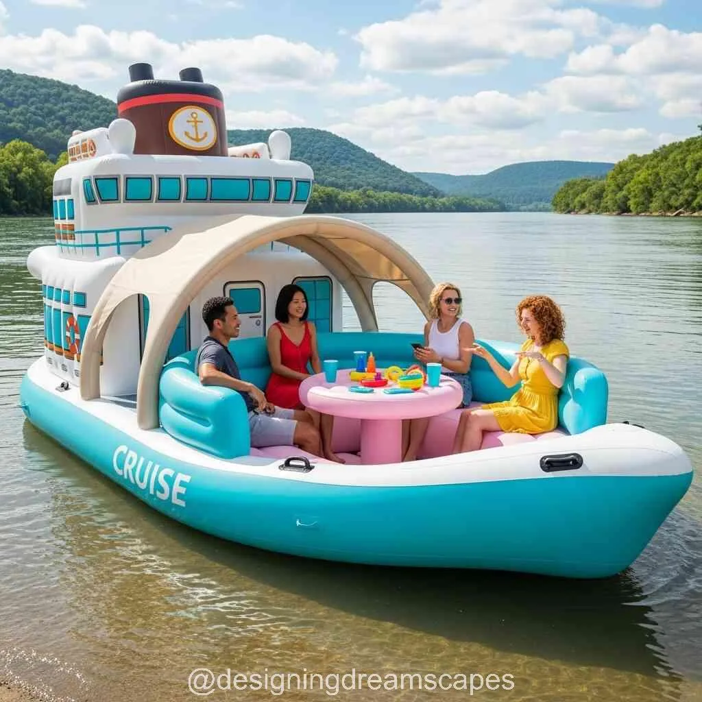 Setting Sail on Inland Waters: The Allure of Inflatable Cruise Ship Lake Floats