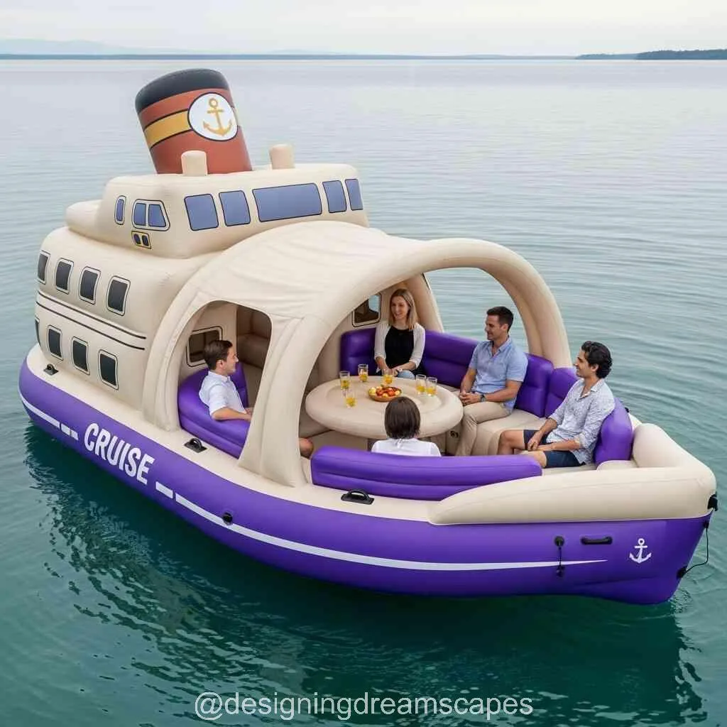 Key Features of Inflatable Cruise Ship Lake Floats