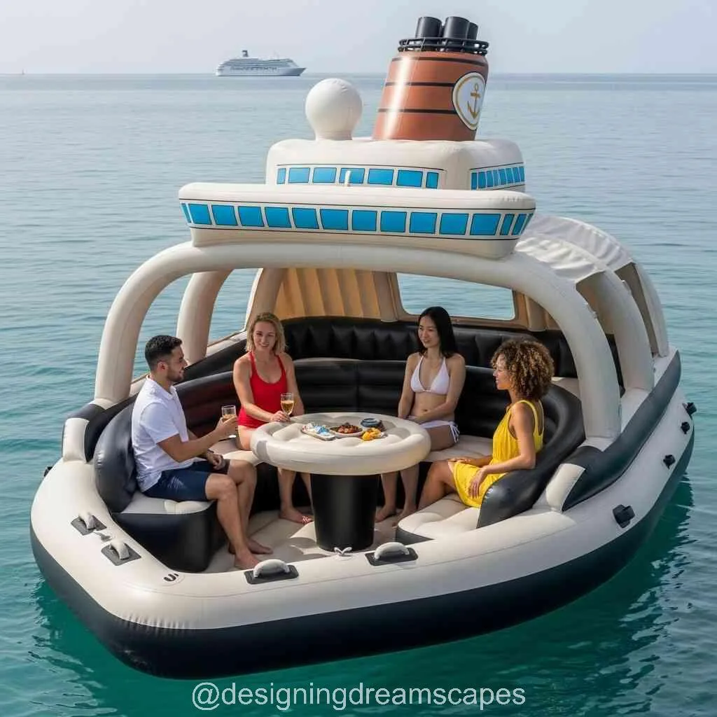 Key Features of Inflatable Cruise Ship Lake Floats