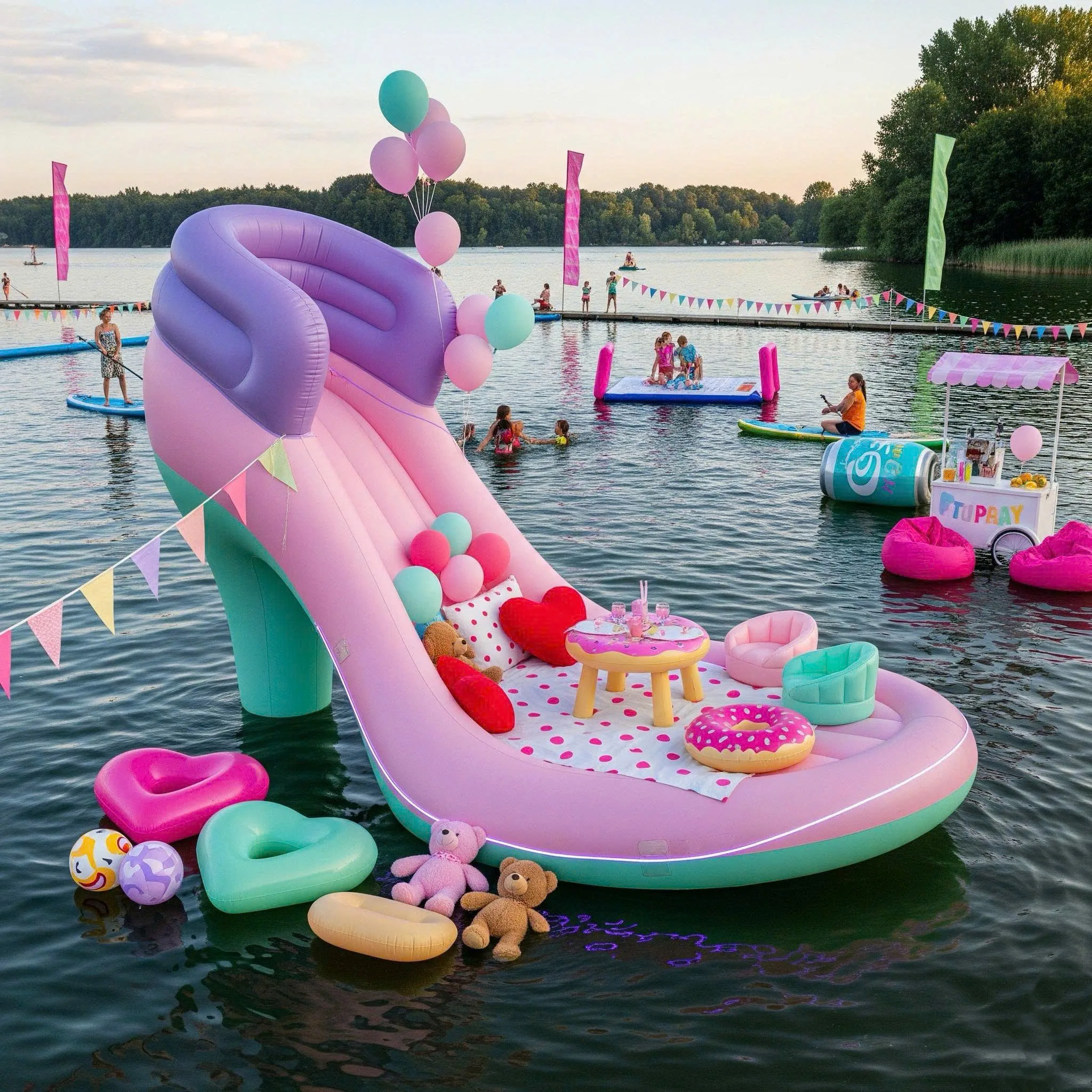 What Is an Inflatable High Heel Float?