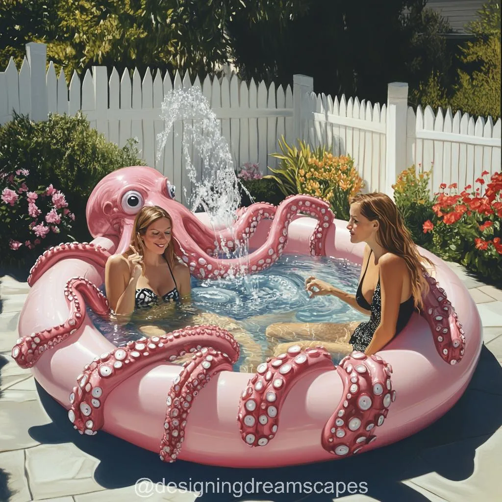 Inflatable Sea Creature Shower Pools: Whimsical Aquatic Escapes for Every Backyard
