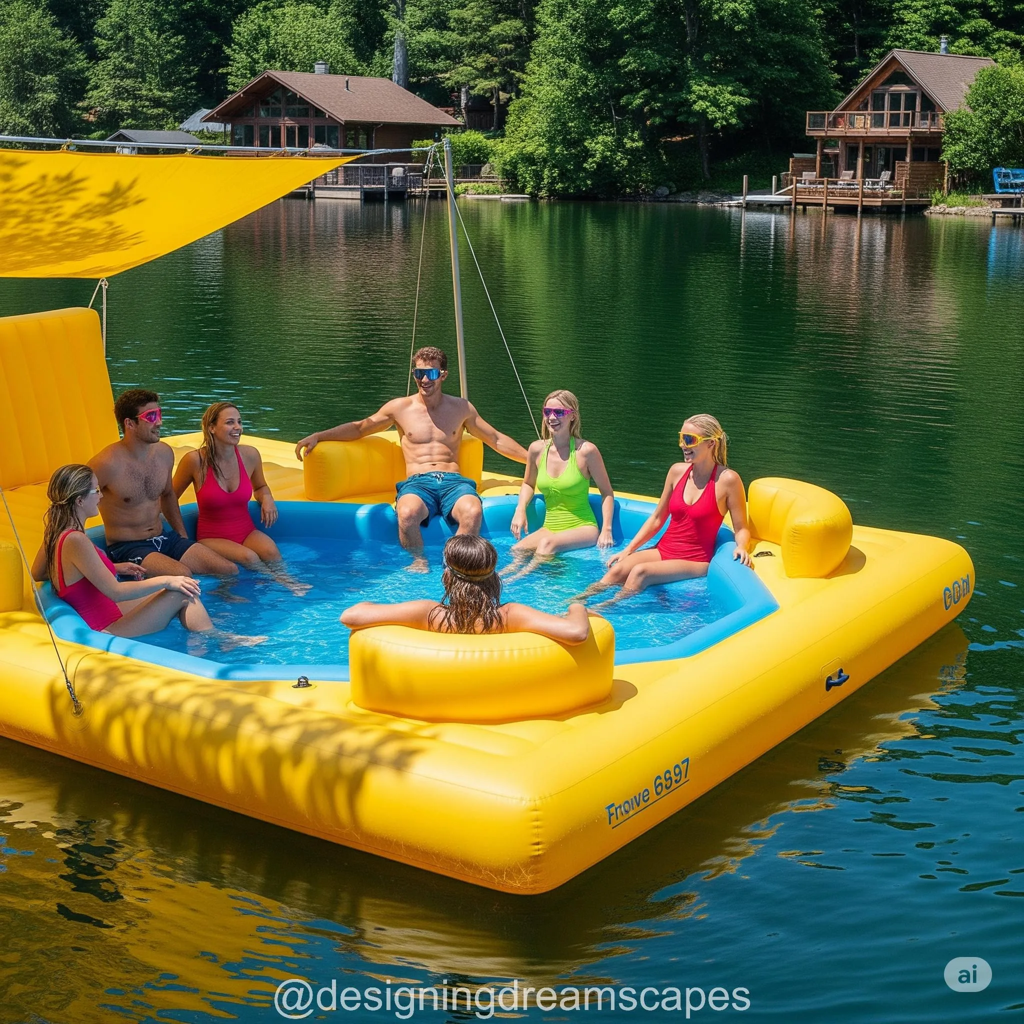 Redefining Summer Fun with Floating Pools