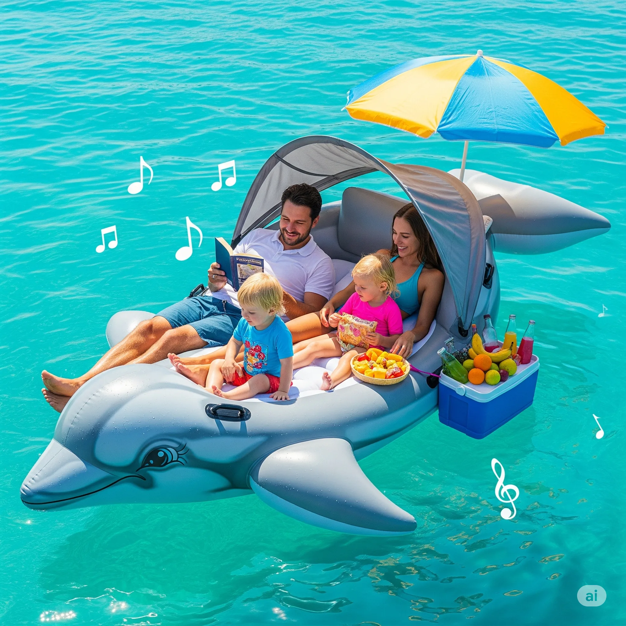 Inflatable Animal Float: Whimsical Fun for Lakes and Pools