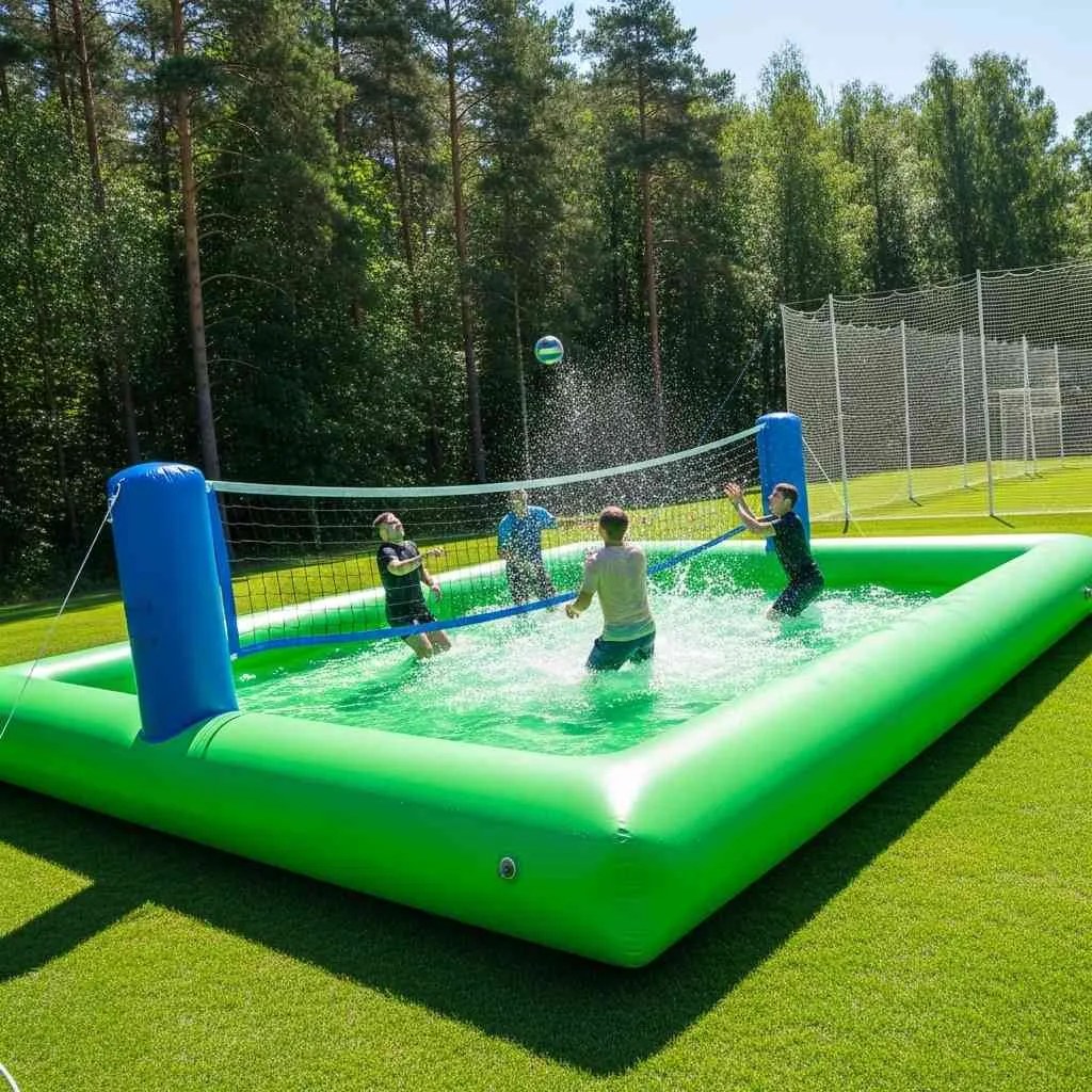 Where to Use an Inflatable Pool Volleyball Court